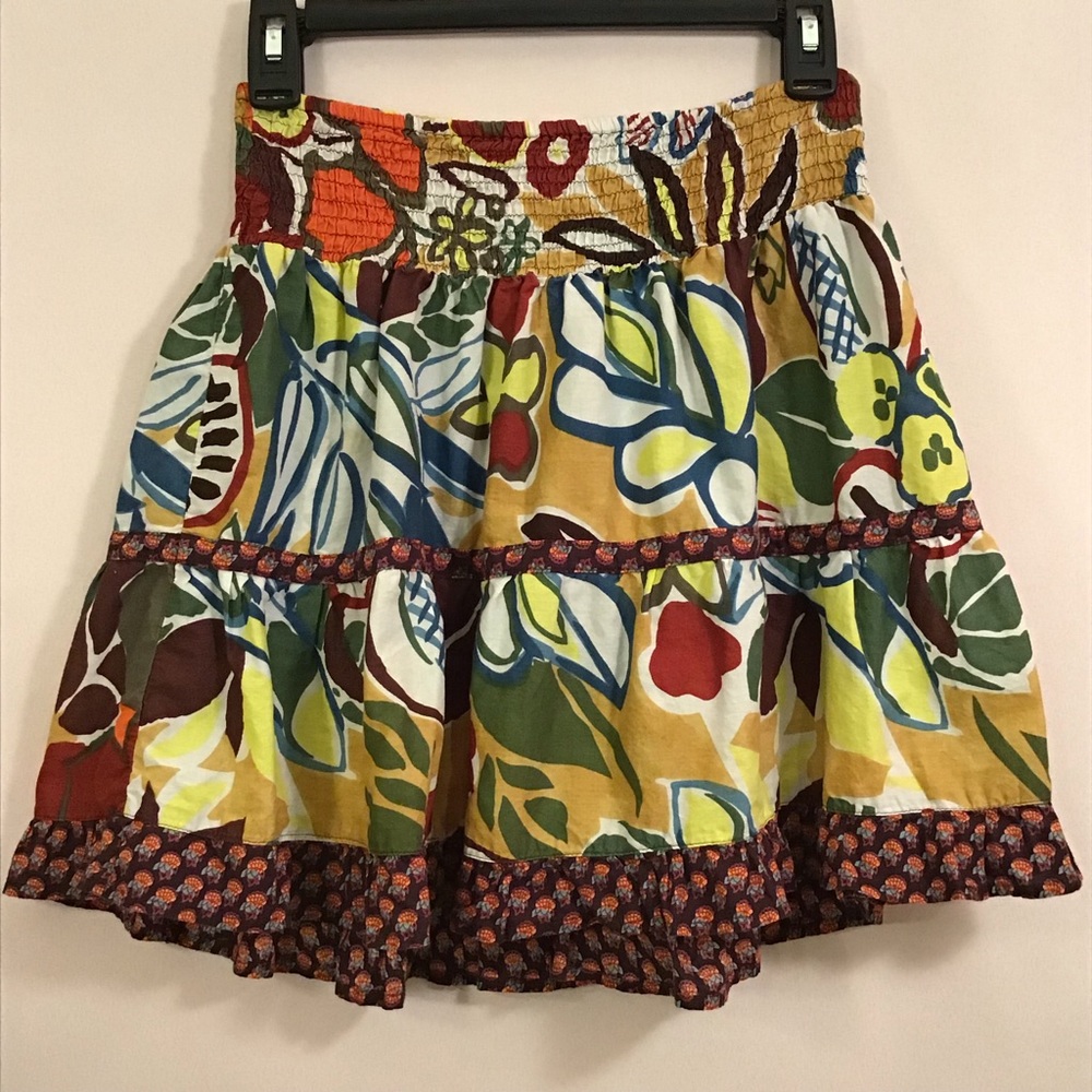 Boho Mini Skirt